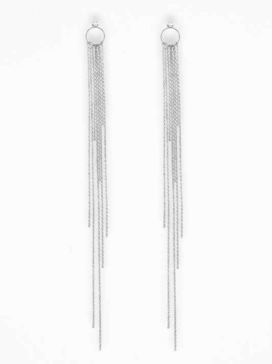 "O RAIN" EARRINGS SILVER