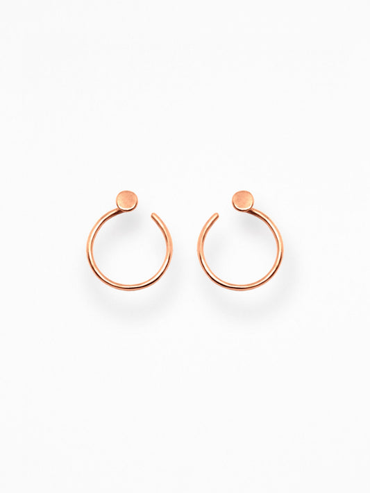 "O EASY" EARRINGS VERMEIL