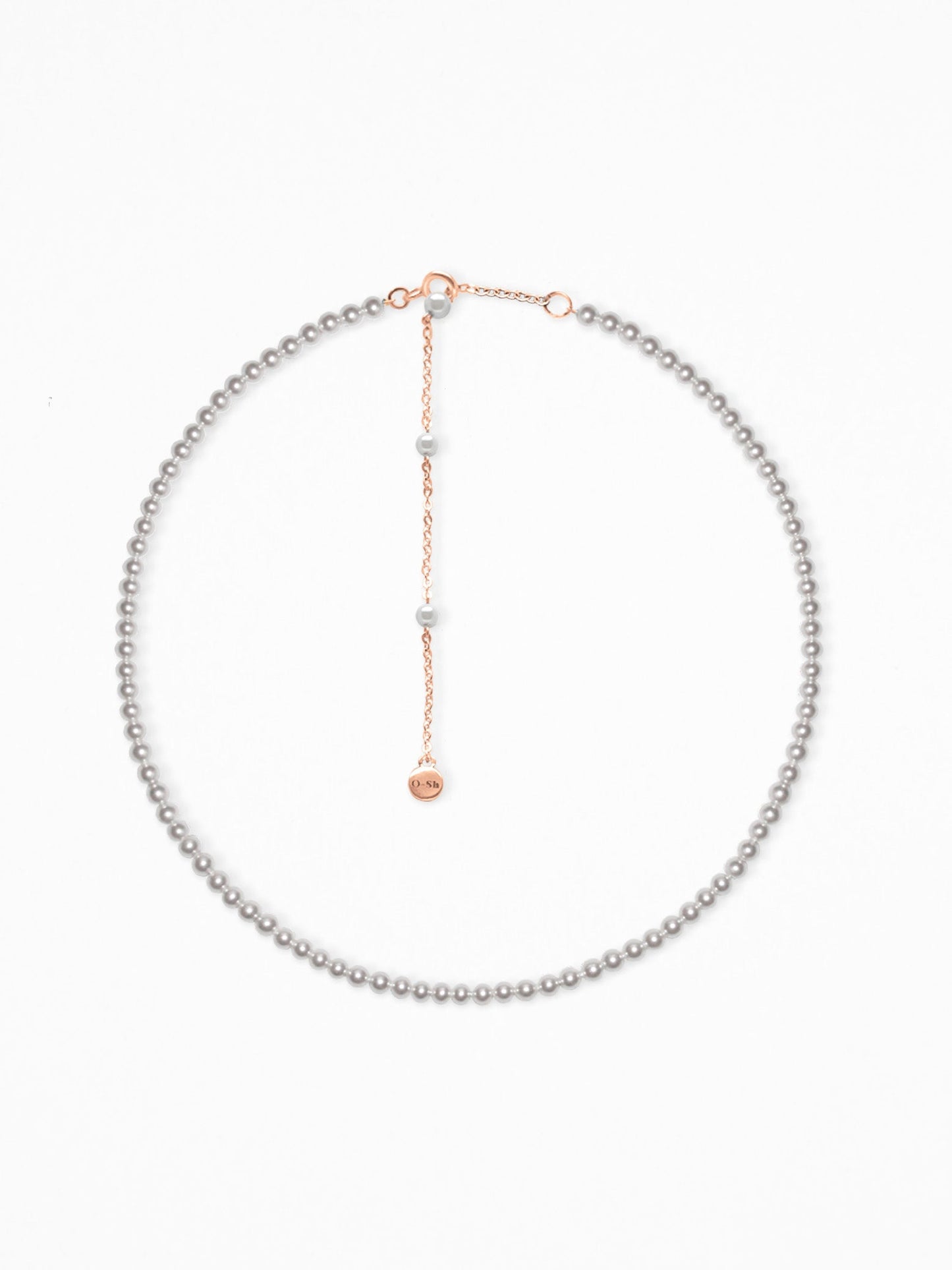 PEARL CHOKER VERMEIL